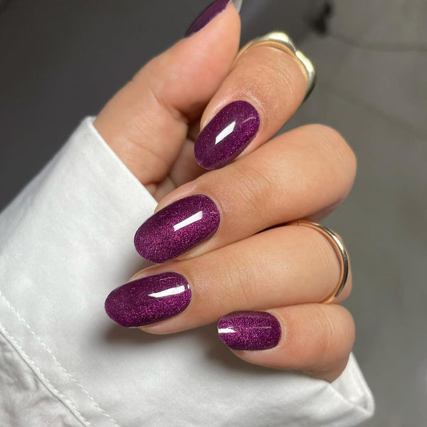 Dark Purple Cat Eye