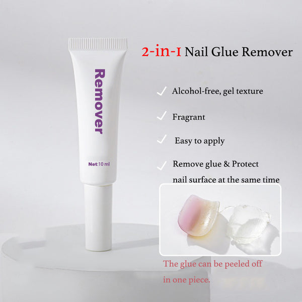 2-in-1 Nail Glue Remover
