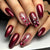 Dark Red Flowers