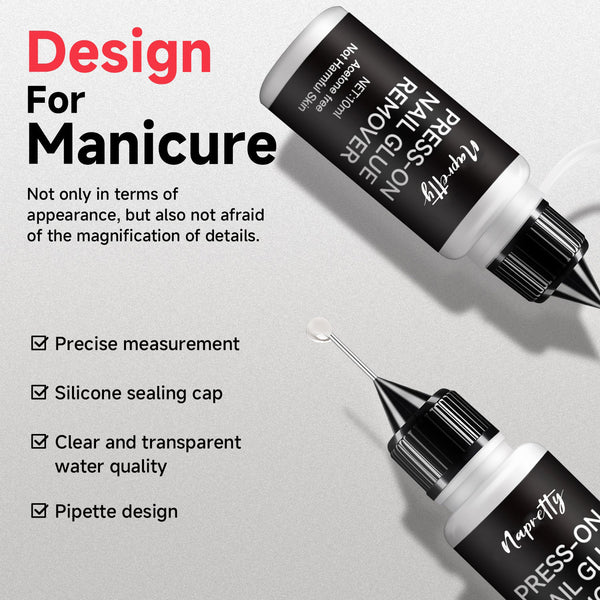 Semi Solid Nail Glue （No UV/LED Need）