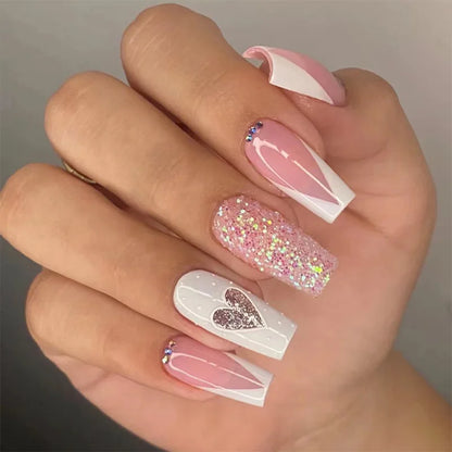 Detachable Manicure Wearable Nail Art Press On Nails