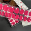 Fuchsia Manicure|32 Pcs Soft Gel Press-On Nails Real Gel Nail Extensions