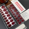 Burgundy Oval|32 Pcs Soft Gel Press-On Nails Real Gel Nail Extensions