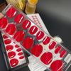 Red Cat Eye|32 Pcs Soft Gel Press-On Nails Real Gel Nail Extensions