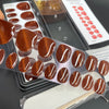 Brown Cat Eye|32 Pcs Soft Gel Press-On Nails Real Gel Nail Extensions