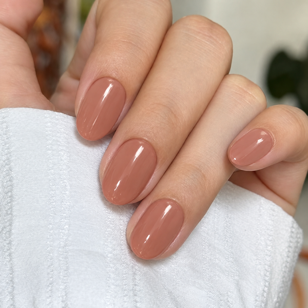 Dusty terracotta|32 Pcs Soft Gel Press-On Nails Real Gel Nail Extensions