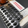 Black Oval|32 Pcs Soft Gel Press-On Nails Real Gel Nail Extensions
