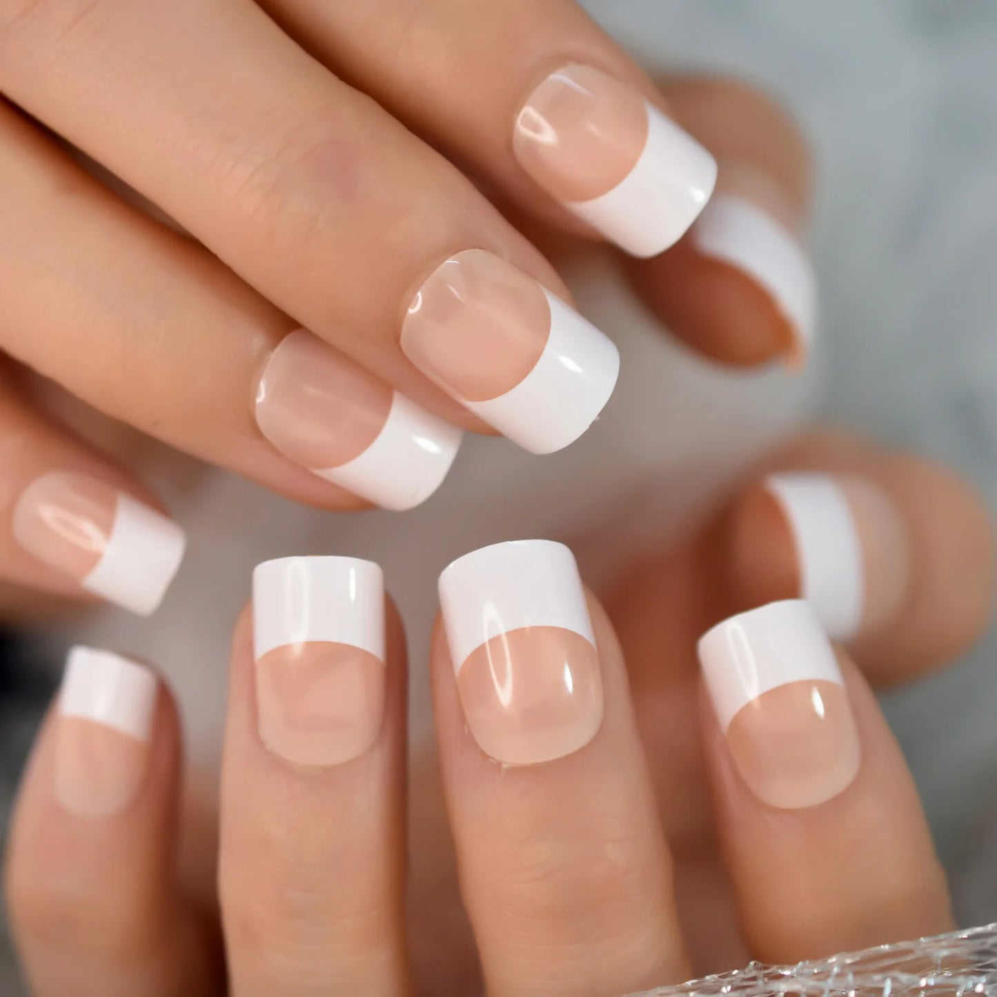 French Style Fake Nails