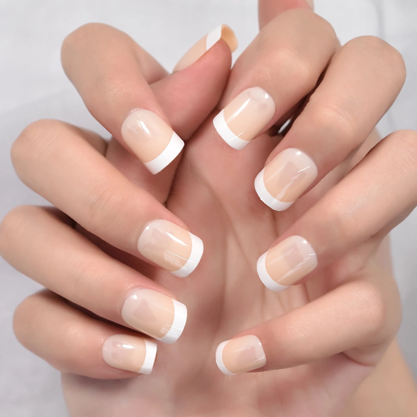 French Style Fake Nails