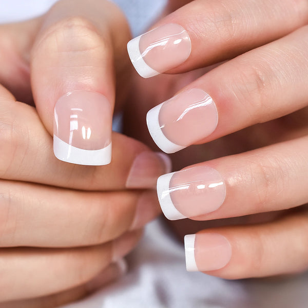 French Style Fake Nails