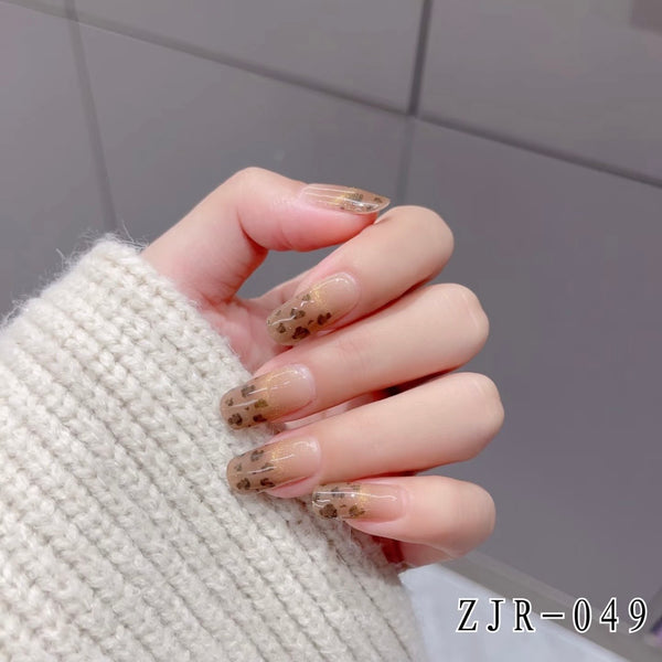 UV Gel Sticker Semi-cured Leopard Gel Nail