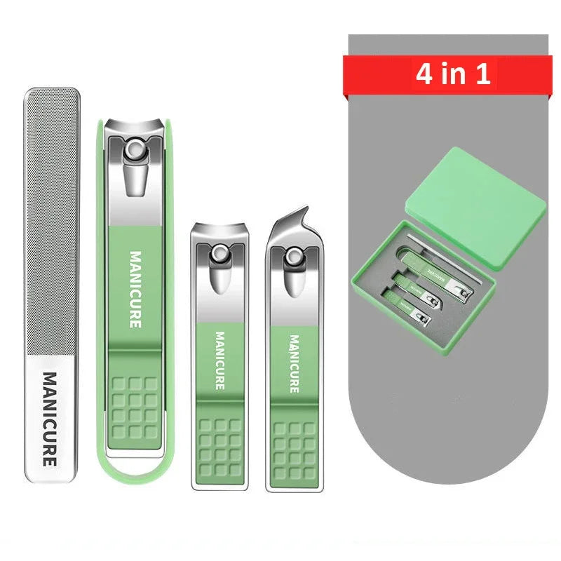 【Anti-splash】 nail clippers set