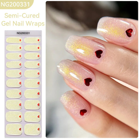 Semi-cured Gel Nail Wraps 200331