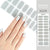 Semi-cured Gel Nail Wraps 187