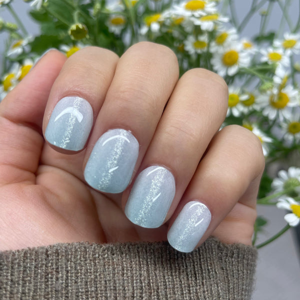 UV-free gel nail Light Green