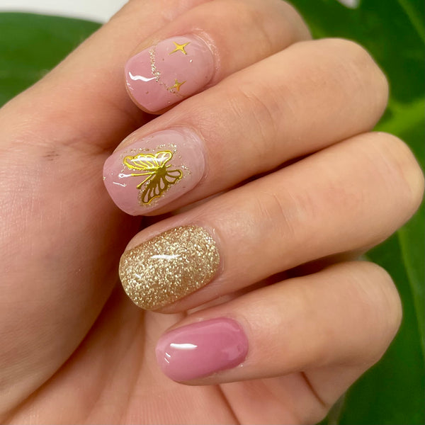 UV-free Golden Butterfly