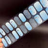 UV-Free Gel Nail Blue Butterfly