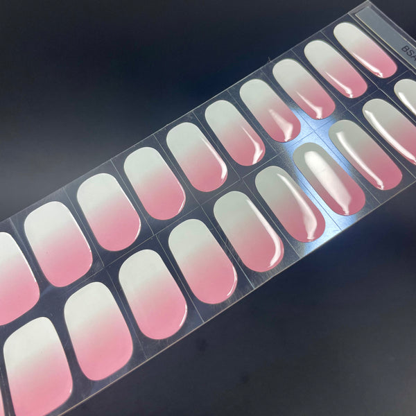 UV-Free Gel Nail Pink Ombre