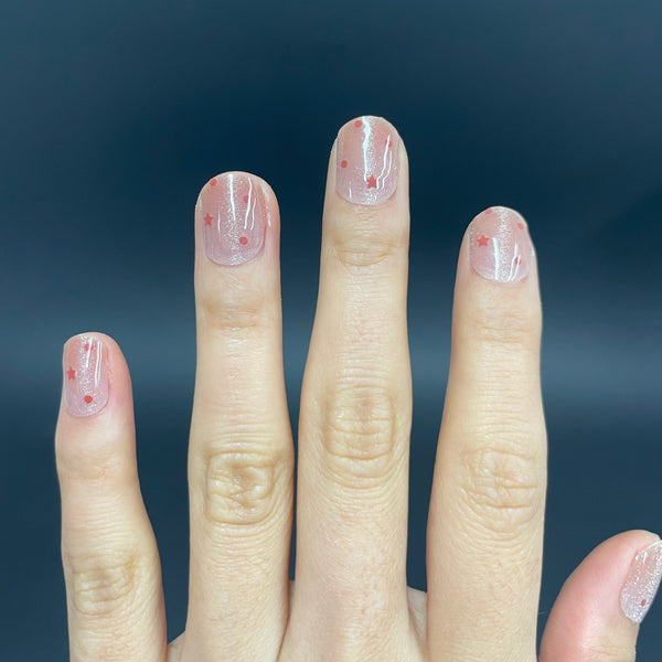 UV-Free Gel Nail Red Dot