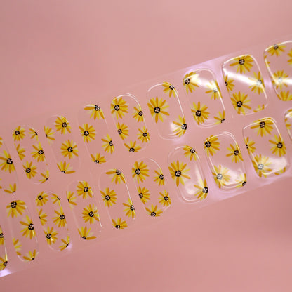 Semicured UV gel nail sticker NG200145