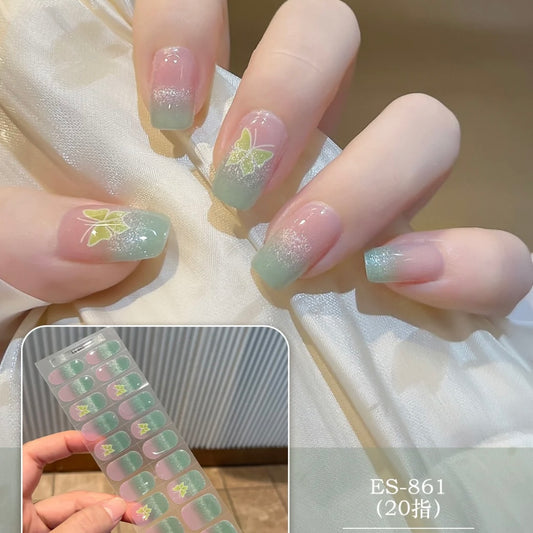 Semi-cured Gel Nail Strips Es-861