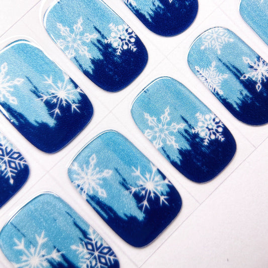 Semicured UV gel nail sticker kit NG200353