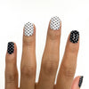 Black & White Polka Dots
