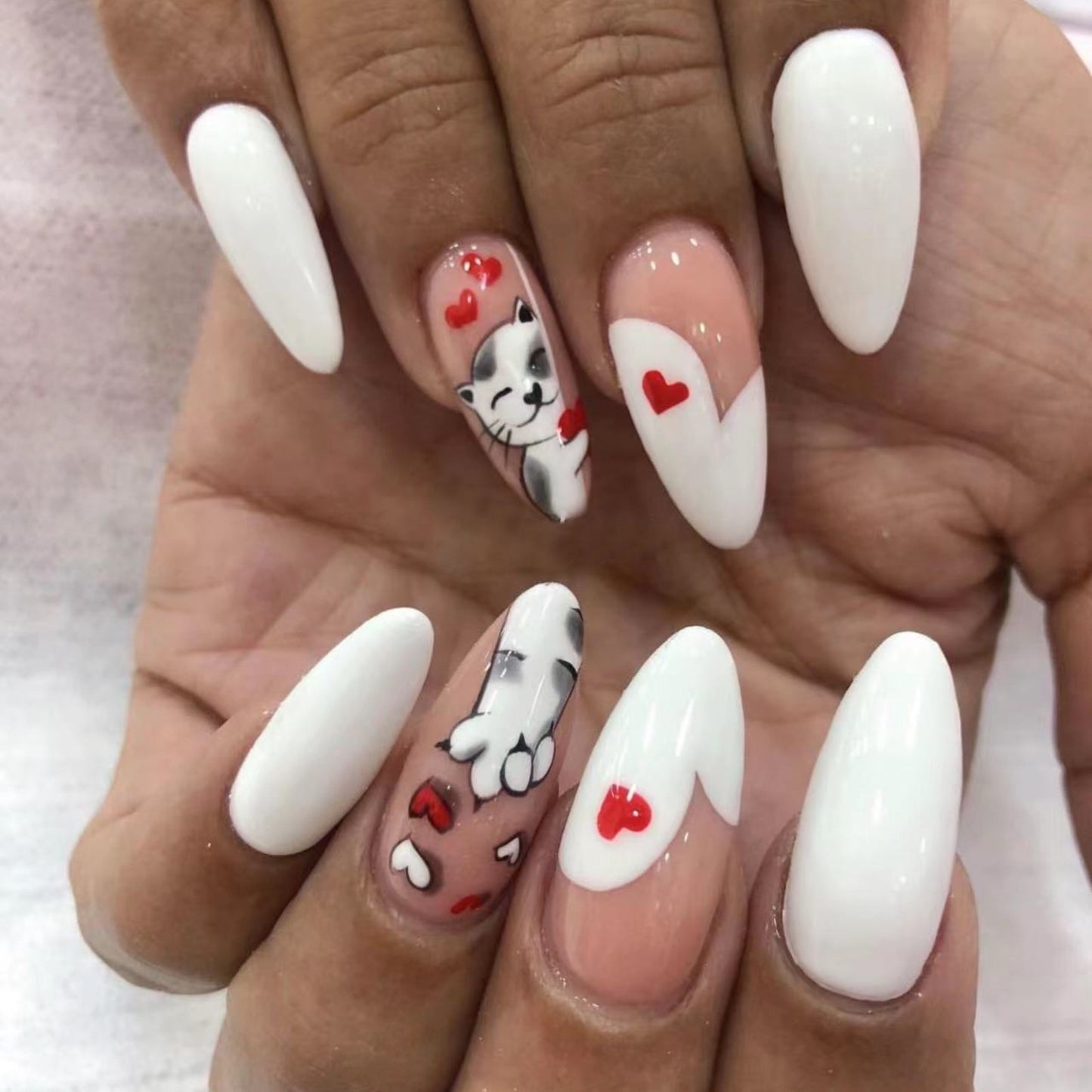 Press on nail set