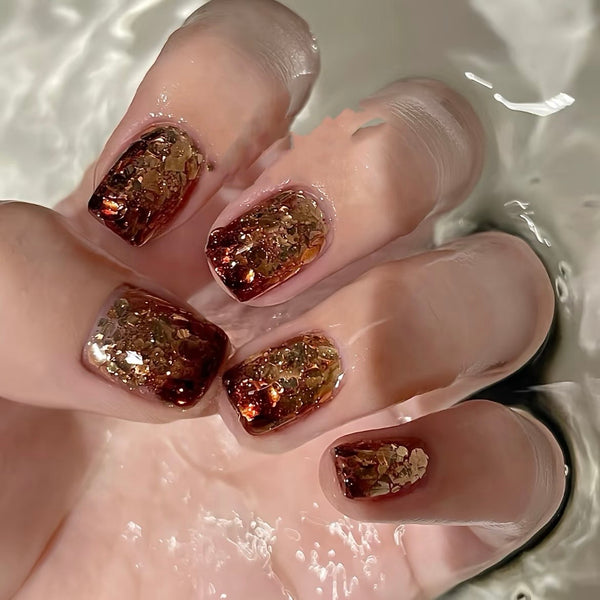 Jasmine Princess Luxury Custom Handmade Press-On Nails
