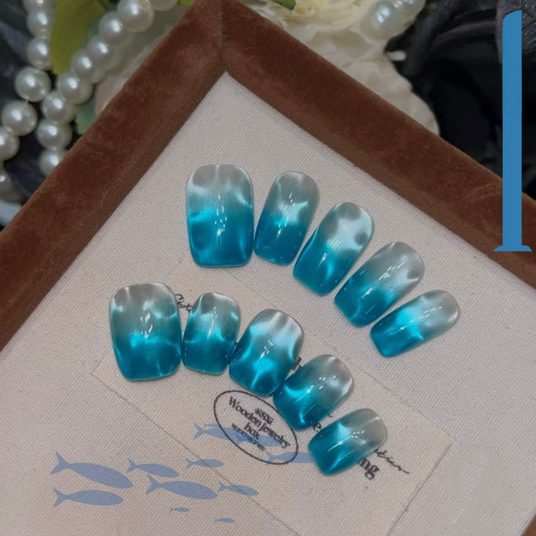 Jasmine Princess Luxury Custom Handmade Press-On Nails