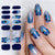 Semicured UV gel nail sticker kit NF240146