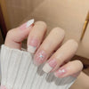 UV Gel Sticker Semi-cured French Heart