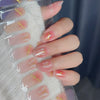 UV Gel Sticker Semi-cured Golden Butterfly R100