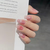 UV Gel Sticker Semi-cured Ballet Bow Gingham
