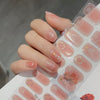 UV Gel Sticker Semi-cured Snowy Mountain Glow