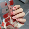 UV Gel Sticker Semi-cured Christmas Apple Cheer