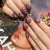 Brown Leopard|32 Pcs Soft Gel Press-On Nails Real Gel Nail Extensions