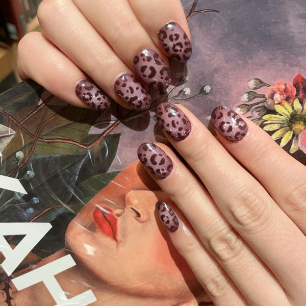 Brown Leopard|32 Pcs Soft Gel Press-On Nails Real Gel Nail Extensions