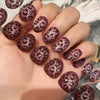Brown Leopard|32 Pcs Soft Gel Press-On Nails Real Gel Nail Extensions