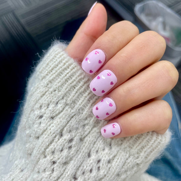 UV-free gel nail Pink Love