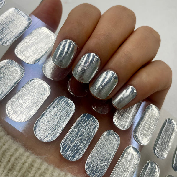 UV-free gel nail Silver