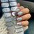 UV-free gel nail Silver