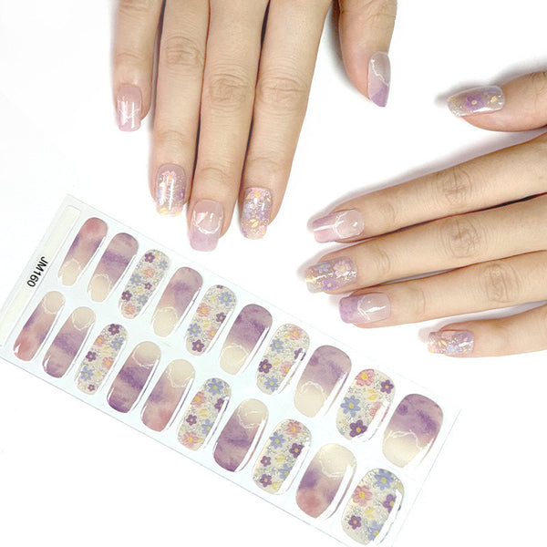 Semi-cured Gel Nail Strips JM160
