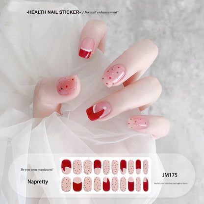 Semi-cured Gel Nail Stickers JM-175