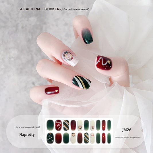 Semi-Cured Gel Nail sticker JM026（20PCS）