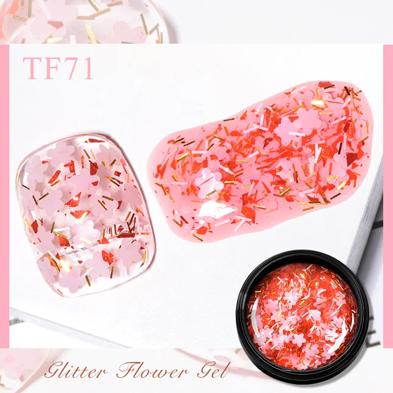 Dried Flower Gel Nail Polish