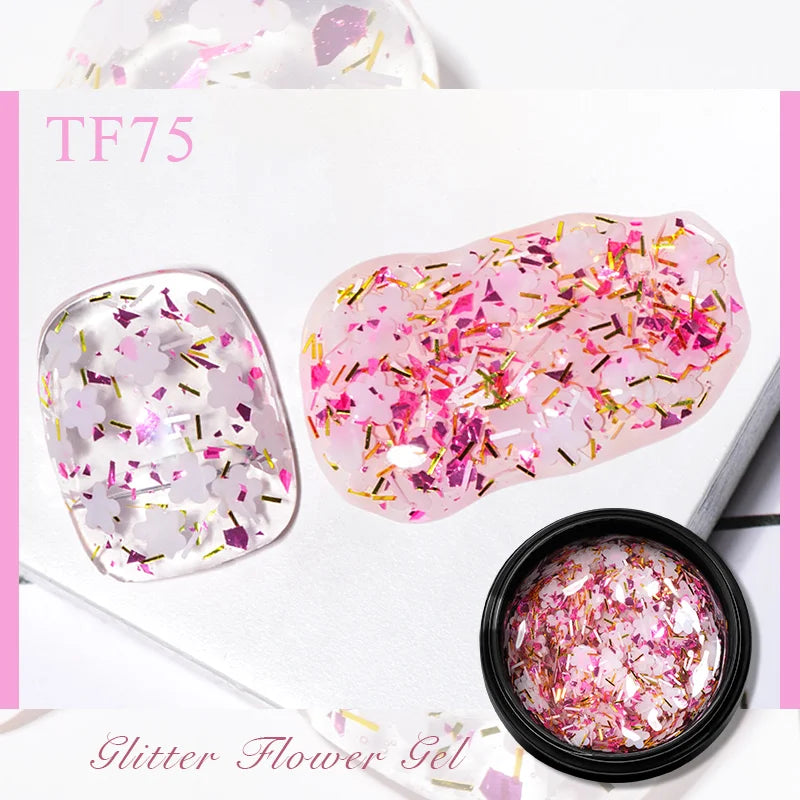 Dried Flower Gel Nail Polish