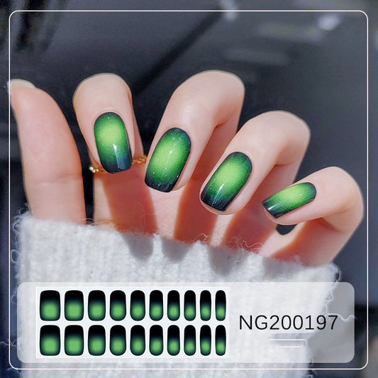 Semicured UV gel nail sticker kit NG200197