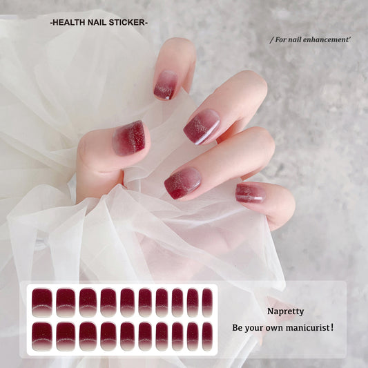 Semicured UV gel nail sticker kit NJ6270B