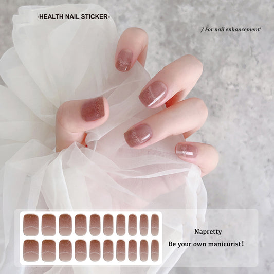 Semicured UV gel nail sticker kit NJ6273B